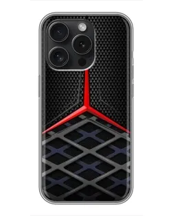 Чехол для Realme Narzo Power с картинкой «Mercedes Carbon Grid»