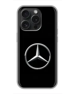 Чехол для Realme Narzo Power с картинкой «Mercedes классический лого»