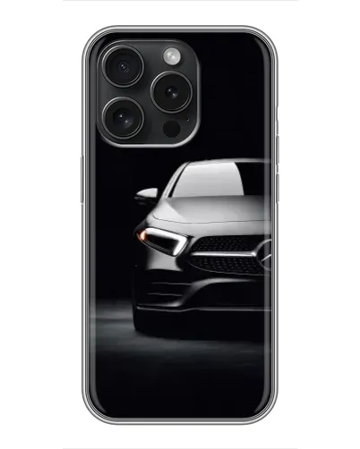 Чехол для Realme Narzo Power с картинкой «Свет фар Mercedes»