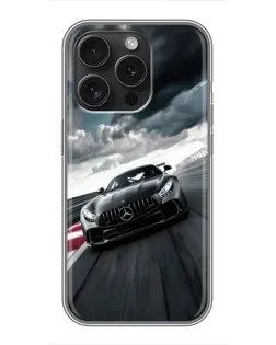 Чехол для Realme Narzo Power с картинкой «Гоночный Mercedes AMG»