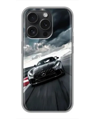 Чехол для Realme Narzo Power с картинкой «Гоночный Mercedes AMG»