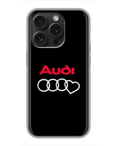 Чохол для Realme Narzo Power з картинкою «Логотип Audi Heart»