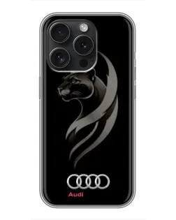 Чохол для Realme Narzo Power з картинкою «Графіка — пантера та Audi»