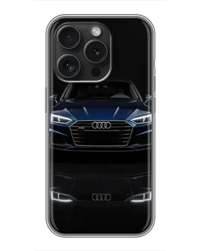 Чохол для Realme Narzo Power з картинкою «Audi — нічне відображення»