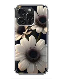 Чохол для Realme Narzo Power з картинкою «Білі маргаритки макро»
