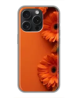 Чохол для Realme Narzo Power з картинкою «Помаранчеві гербери»