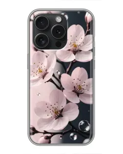 Чохол для Realme Narzo Power з картинкою «Ніжня сакура та краплі»