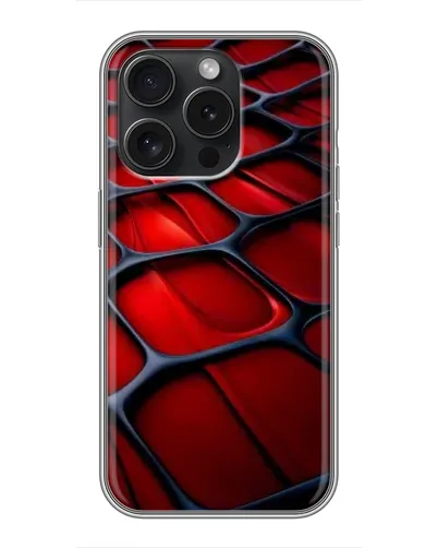 Чохол для Realme Narzo Power з картинкою «Червона глянцева сітка» Чохол для Realme Narzo Power з картинкою «Червона глянцева сітка»