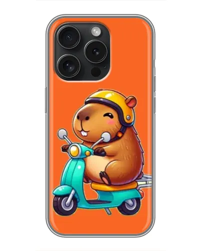 Чехол для Realme Narzo Power с картинкой «Капибара на скутере» Чехол для Realme Narzo Power с картинкой «Капибара на скутере»