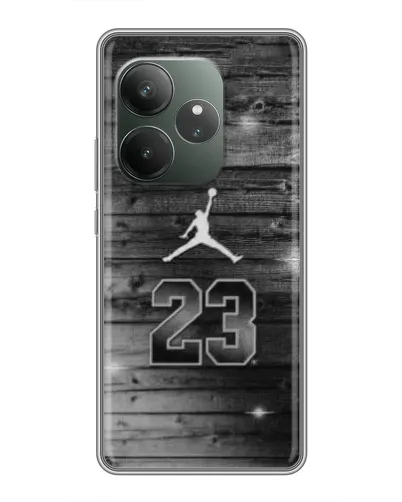 Чехол для RealMe Neo7 с картинкой «Jordan Carbon 23»