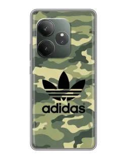 Чехол для RealMe Neo7 с картинкой «Милитари стиль Adidas»