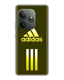 Чехол для RealMe Neo7 с картинкой «Оливковый градиент Adidas»