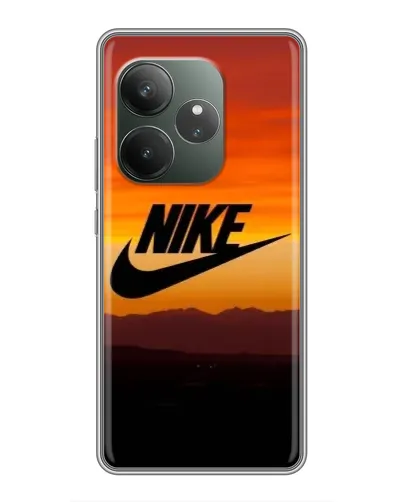 Чехол для RealMe Neo7 с картинкой «Nike — вечерний горизонт»
