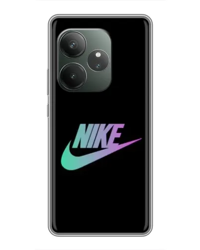 Чехол для RealMe Neo7 с картинкой «Nike — городская ночь»