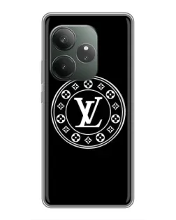 Чехол для RealMe Neo7 с картинкой «LV — печать стиля»