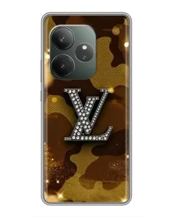 Чехол для RealMe Neo7 с картинкой «Камуфляжный Louis Vuitton»
