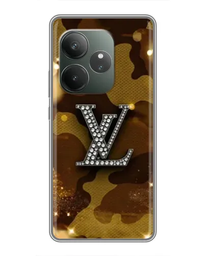 Чехол для RealMe Neo7 с картинкой «Камуфляжный Louis Vuitton»