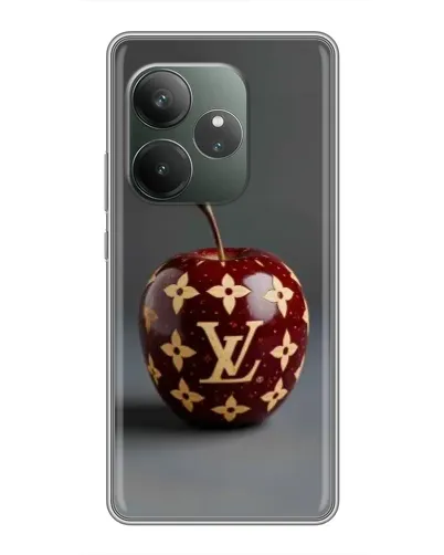 Чехол для RealMe Neo7 с картинкой «Красное яблоко LV»