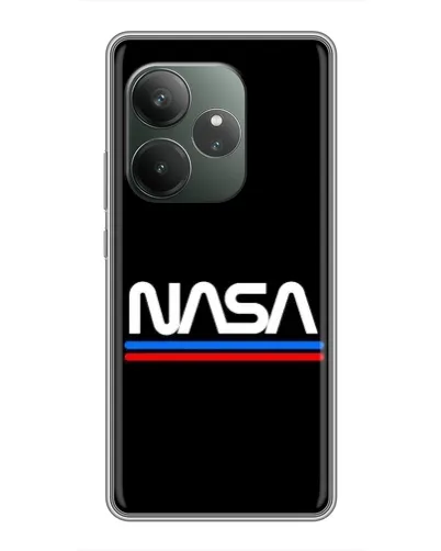 Чохол для RealMe Neo7 з картинкою «NASA — класика Red Blue»