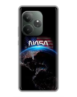 Чехол для RealMe Neo7 с картинкой «Земля из космоса NASA» Чехол для RealMe Neo7 с картинкой «Земля из космоса NASA»