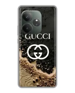 Чехол для RealMe Neo7 с картинкой «Gucci — песчаные дюны»