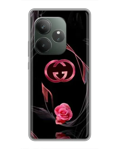 Чехол для RealMe Neo7 с картинкой «Gucci — неоновая роза» Чехол для RealMe Neo7 с картинкой «Gucci — неоновая роза»