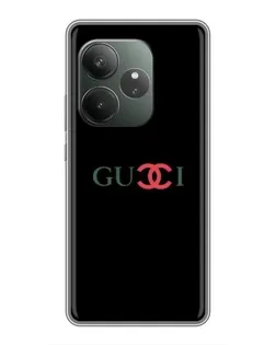 Чехол для RealMe Neo7 с картинкой «Gucci — красный градиент»