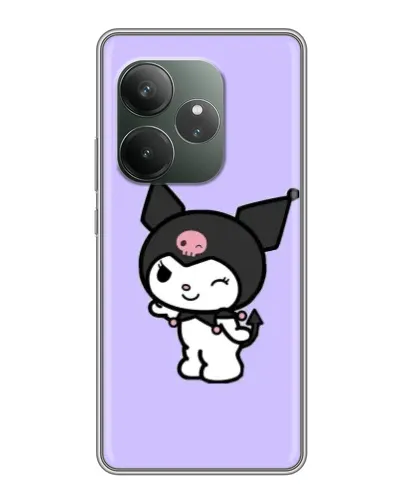 Чехол для RealMe Neo7 с картинкой «Классическая Kuromi»