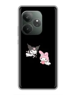 Чехол для RealMe Neo7 с картинкой «My Melody и Kuromi» Чехол для RealMe Neo7 с картинкой «My Melody и Kuromi»