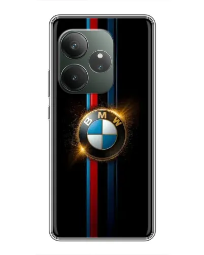 Чехол для RealMe Neo7 с картинкой «BMW M-Power неон»