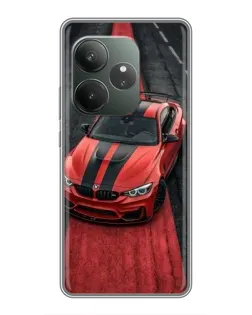 Чехол для RealMe Neo7 с картинкой «BMW на красной дорожке»