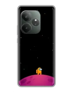 Чехол для RealMe Neo7 с картинкой «Одинокий герой на планете» Чехол для RealMe Neo7 с картинкой «Одинокий герой на планете»