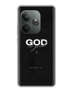 Чехол для RealMe Neo7 с картинкой «GOD — Бог над всем»