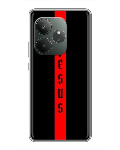 Чехол для RealMe Neo7 с картинкой «Красная линия веры»