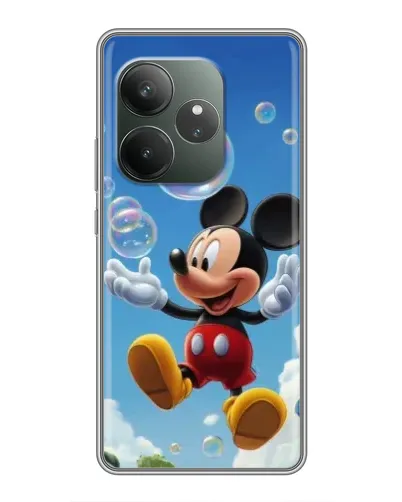 Чехол для RealMe Neo7 с картинкой «Mickey и мыльные пузыри» Чехол для RealMe Neo7 с картинкой «Mickey и мыльные пузыри»