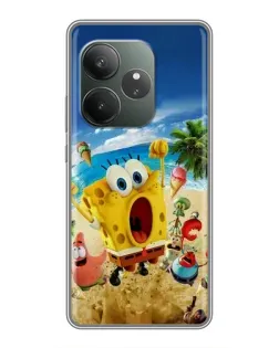 Чехол для RealMe Neo7 с картинкой «Развлечения на пляже»