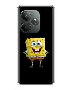 Чехол для RealMe Neo7 с картинкой «Классический Губка Боб»