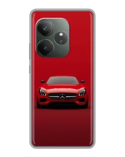 Чохол для RealMe Neo7 з картинкою «Червоний Mercedes AMG»