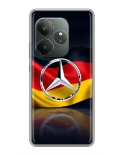 Чохол для RealMe Neo7 з картинкою «Mercedes — прапор Німеччини»