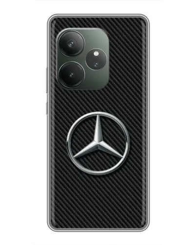 Чехол для RealMe Neo7 с картинкой «Карбоновый Mercedes стиль» Чехол для RealMe Neo7 с картинкой «Карбоновый Mercedes стиль»