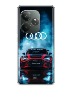 Чохол для RealMe Neo7 з картинкою «Audi Sport — неон»