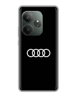 Чохол для RealMe Neo7 з картинкою «Audi White Logo»