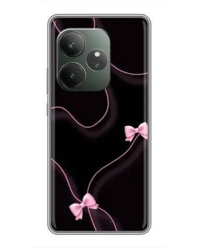 Чехол для RealMe Neo7 с картинкой «Розовые ленты»