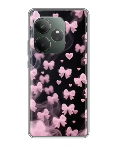 Чехол для RealMe Neo7 с картинкой «Неоновое кружево»