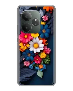 Чехол для RealMe Neo7 с картинкой «Цветочная феерия» Чехол для RealMe Neo7 с картинкой «Цветочная феерия»