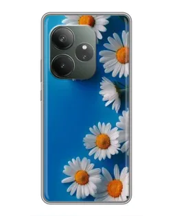 Чехол для RealMe Neo7 с картинкой «Белоснежные маргаритки» Чехол для RealMe Neo7 с картинкой «Белоснежные маргаритки»