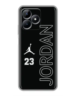 Чехол для Realme Note 50 с картинкой «Jordan Vertical»
