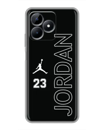 Чехол для Realme Note 50 с картинкой «Jordan Vertical»