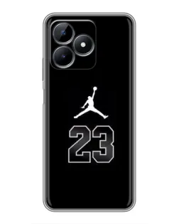 Чехол для Realme Note 50 с картинкой «Jordan Flight 23»