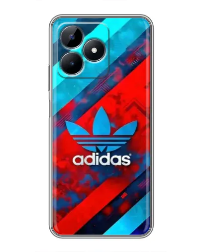 Чехол для Realme Note 50 с картинкой «Абстракция Adidas»